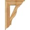 Ekena Millwork Funston Traditional Rough Sawn Bracket w/ Offset Brace, Western Red Cedar, 8"W x 24"D x 36"H BKT0806X24X36FST01RWR - alternate 4